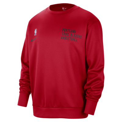 Portland Trail Blazers Spotlight Men s Nike Dri FIT NBA Crew Neck Sweatshirt